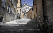 Zicht op het presidentieel paleis in Rome. beeld EPA, Riccardo Antimiani