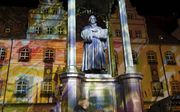 Herdenking van 500 jaar Reformatie, vorig jaar in de Duitse stad Wittenberg. beeld epd-bild, Friedrich Stark