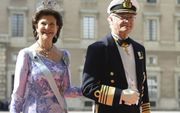 De Zweedse koningin Silvia viert op 23 december haar 75e verjaardag. beeld AFP, Jonathan Näckstrand