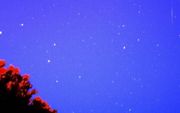 De meteorenzwerm Boötiden is vrijdagmorgen vroeg goed te zien.  beeld Wikimedia