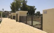 Bunkers bij een speelplaats in Sderot.  beeld Alfred Muller