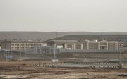 Chinese militaire basis in Djibouti. beeld AFP, Yashuyosi Chiba