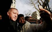 De Turkse president Erdogan. beeld EPA