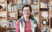 Annemarie Prins was twintig jaar het gezicht van christelijk kinderboekenland, maar deed veel werk onzichtbaar, vanuit haar woonkamer in Zwolle.  beeld Sjaak Verboom