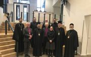 De delegatie van episcopale kerken uit Europa, vrijdag in Utrecht bijeen. beeld RD