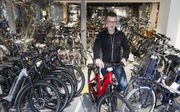 De zaak van Eric Jansen in Barneveld werd begin maart op de vakbeurs Bike Motion uitgeroepen tot beste tweewielerwinkel van 2019. beeld RD, Anton Dommerholt