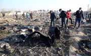 Oekraïne hield na de crash van een Boeing vorige week woensdag bewust informatie over de oorzaak van het ongeval achter om toegang tot de rampplek in Iran te krijgen. beeld EPA