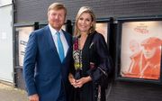 Koning Willem-Alexander en koningin Máxima, woensdag in Den Haag. beeld ANP