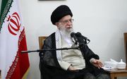 De hoogste geestelijk leider van de islamitische republiek, ayatollah Ali Khamenei. beeld EPA