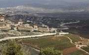 De grens tussen Israël en Libanon. beeld AFP