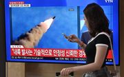 Zuid-Korea meldde maandag dat Noord-Korea nieuwe rakettesten heeft uitgevoerd. beeld AFP