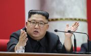 De Noord-Koreaanse leider Kim Jong-un. beeld AFP