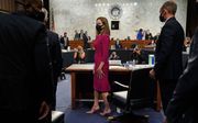 De Amerikaanse Senaat buigt zich deze week over de voordracht van Amy Coney Barrett als rechter voor het hooggerechtshof. beeld AFP