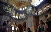 Hagia Sophia in Istanbul. beeld EPA, Tolka Bozaglu