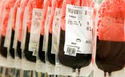 Bloedtransfusiedienst Sanquin in Amsterdam. Beeld ANP XTRA Lex van Lieshout
