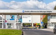 Volkswagenfabriek in het Duitse Salzgitter. beeld EPA