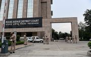 Een rechtbank in New Delhi, India. beeld AFP, Money Sharma