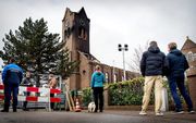 Er waren in 2019 twee branden in kerken die door Donatus waren verzekerd: in Hoogmade (zie foto) en in Hengelo. beeld ANP, Koen van Weel