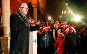 De Rotterdamse burgemeester Aboutaleb tijdens Kerst. beeld ANP