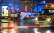 Bij een dodelijk steekincident bij een pinautomaat in Hoofddorp kwam een 64-jarige man om het leven. beeld ANP, Michel van Bergen