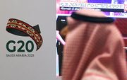 De G20 wordt dit weekend gehouden in de Saudische hoofdstad Riyad. beeld EPA