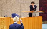 Klaver en Wilders in debat over racisme. beeld ANP