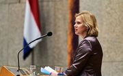 Minister Cora van Nieuwenhuizen (Infrastructuur) tijdens een debat eerder deze week. beeld ANP, Phil Nijhuis