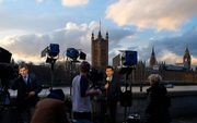 Wereldwijd is met afschuw gereageerd op de aanslag buiten het Britse parlement.  beeld AFP