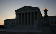 Het Amerikaanse Hooggerechtshof in Washington. beeld AFP