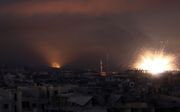 Explosies Oost-Ghouta. beeld AFP