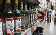 Rusland heeft een alcoholprobleem: duizenden Russen bezwijken jaarlijks aan de gevolgen van alcoholmisbruik. beeld AFP