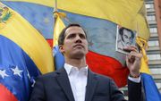 Oppositieleider Juan Guaidó Márquez riep zichzelf woensdag uit tot staatshoofd. beeld AFP