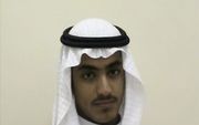 Hamza, zoon van Osama bin Laden. beeld AFP