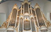 Het orgel in de Oude Kerk te Ede. beeld orgelcommissie Oude Kerk Ede