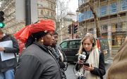 ”Twee jaar gevangen." Rebecca, moeder van de door Boko Haram ontvoerde Leah Sharibu. beeld Christian Solidarity Worldwide (CSW)