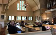 CGK-synode, dinsdag in Nunspeet. beeld RD