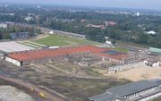 Luchtfoto van het Enka-terrein, enkele jaren geleden. beeld enka-ede.nl