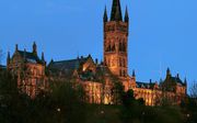 De universiteit van Glasgow. beeld Wikimedia Commons