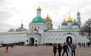 Het Russisch Orthodox klooster van de heilige Sergius. Het ”Lavra” in Sergiev Posad. beeld William Immink