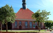 Kerk van Wesselburen. beeld Tourismusverein