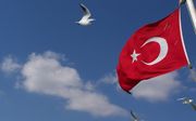 Turkse vlag. beeld RD