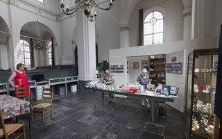 Winkeltje in de Grote Kerk van Gorinchem. beeld RD, Henk Visscher