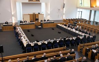 De generale synode van de Gereformeerde Gemeenten zal donderdag de zittingen besluiten. beeld RD, Anton Dommerholt
