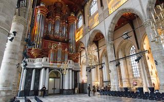 Het orgel in de Rotterdamse Laurenskerk. beeld RD, Anton Dommerholt