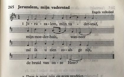 Het lied in de bundel uit 1973. beeld RD