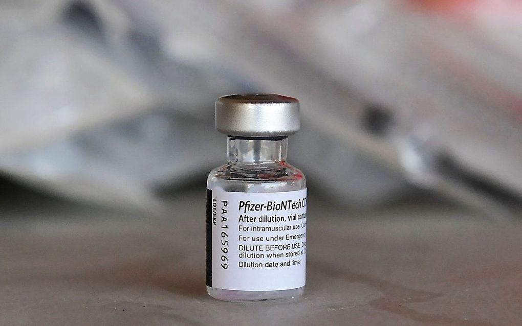 Pfizer-vaccin. beeld AFP, Frederic J. Brown