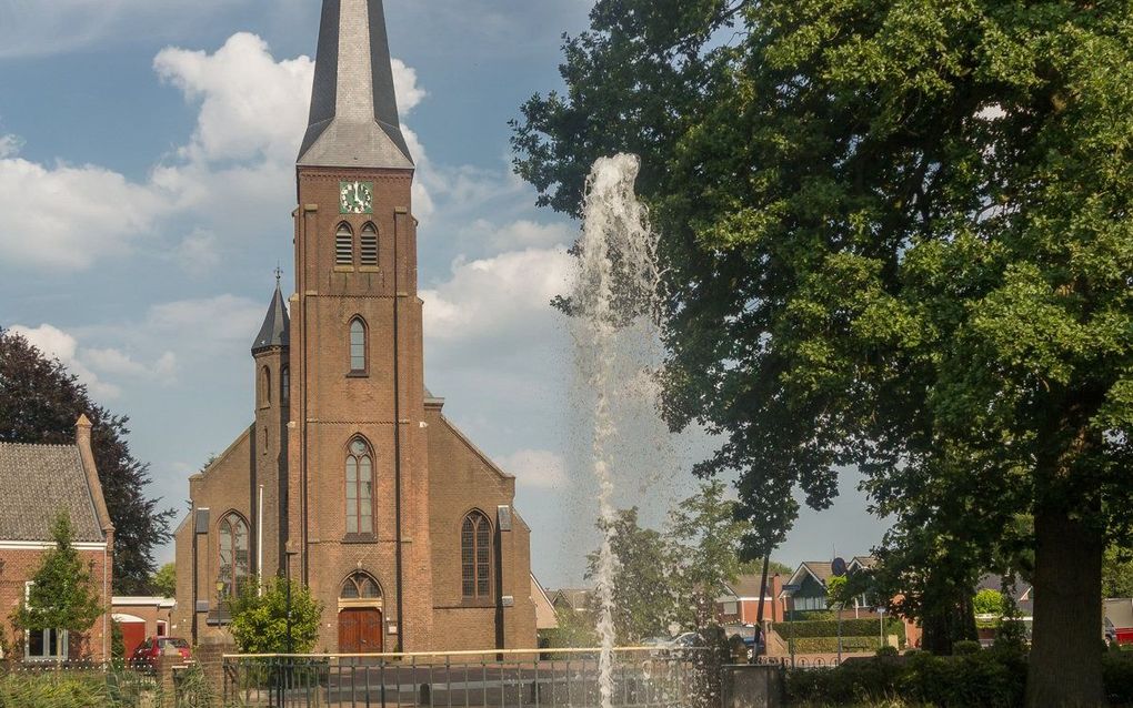 De Agathakerk in Harreveld. beeld Wikimedia