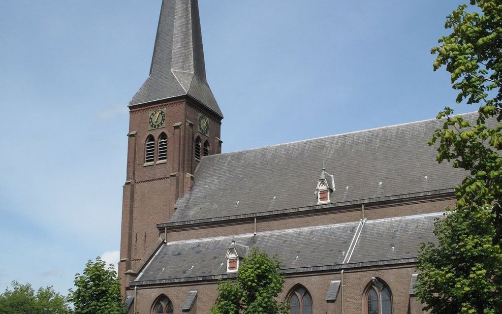 De rooms-katholieke Agathakerk in Harreveld. beeld Wikimedia