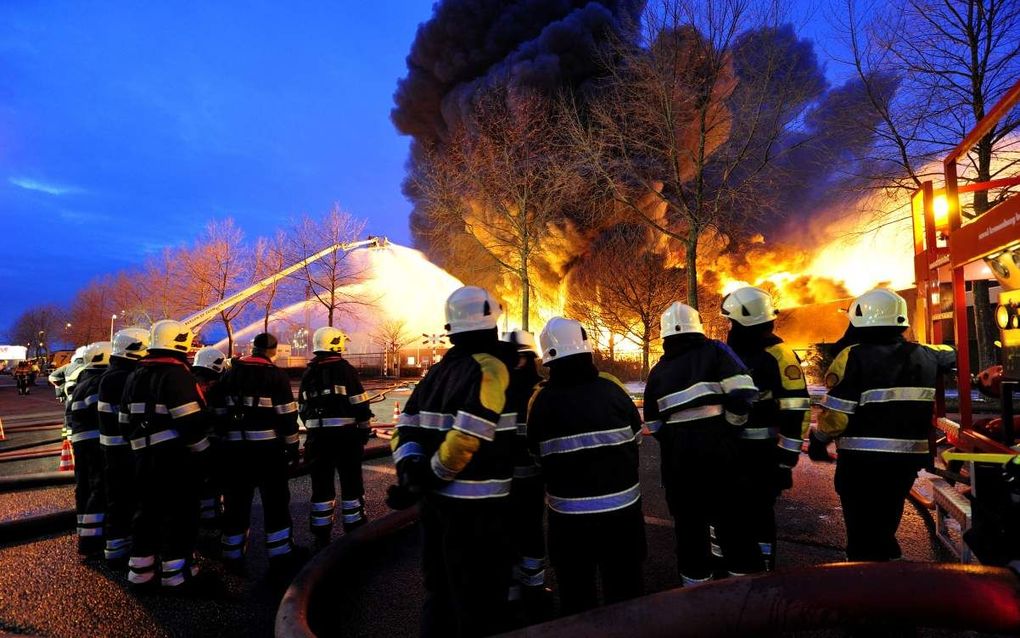 Chemiebrand Moerdijk. Foto ANP