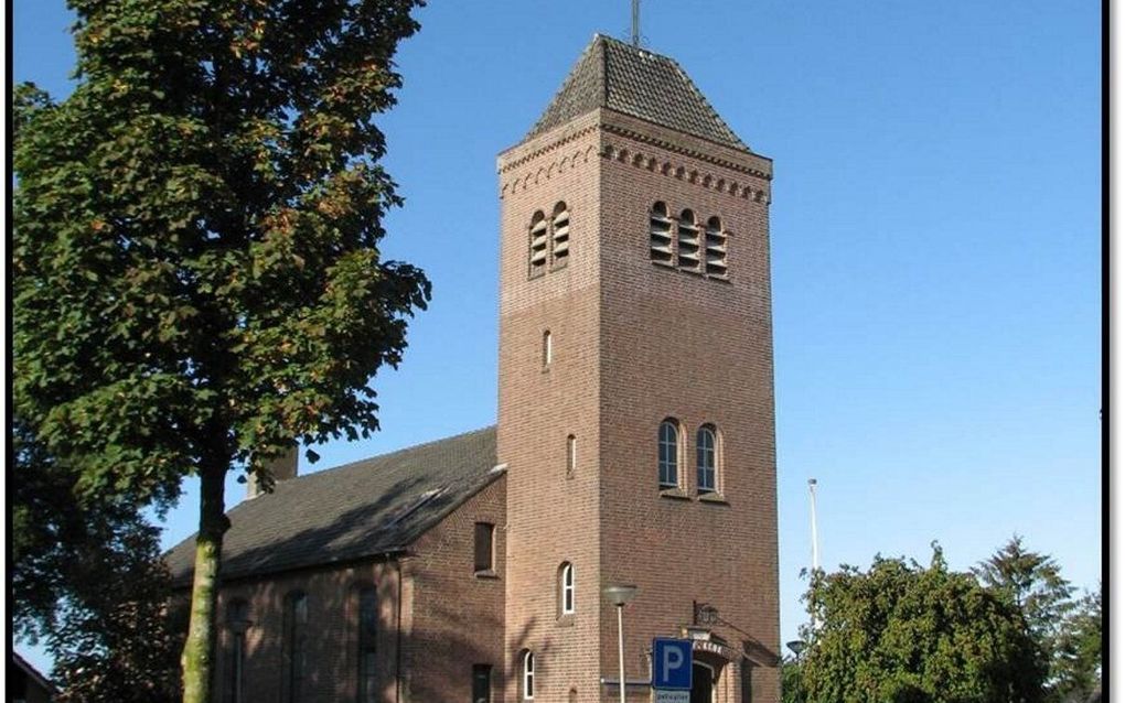 De Westerkerk in Bergentheim. beeld protestantse gemeente Bergentheim